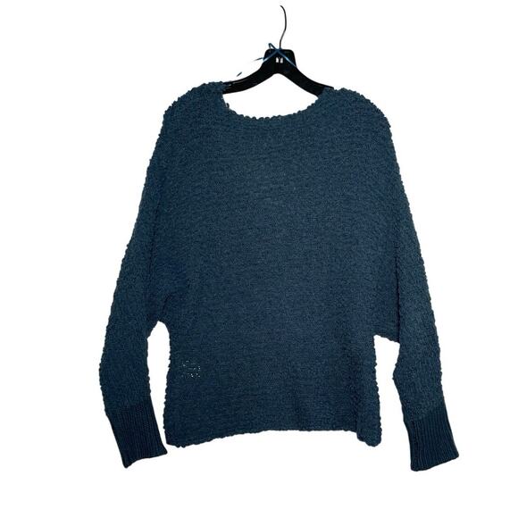 Altar'd State Sweater Blue Small LS V-Neck Cozy Soft Casual Work School - Picture 2 of 6